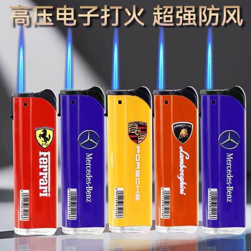 全铜气化炉防风蓝焰直冲打火机3D彩印耐用充气便携批发【6月20日发完】 图片 9