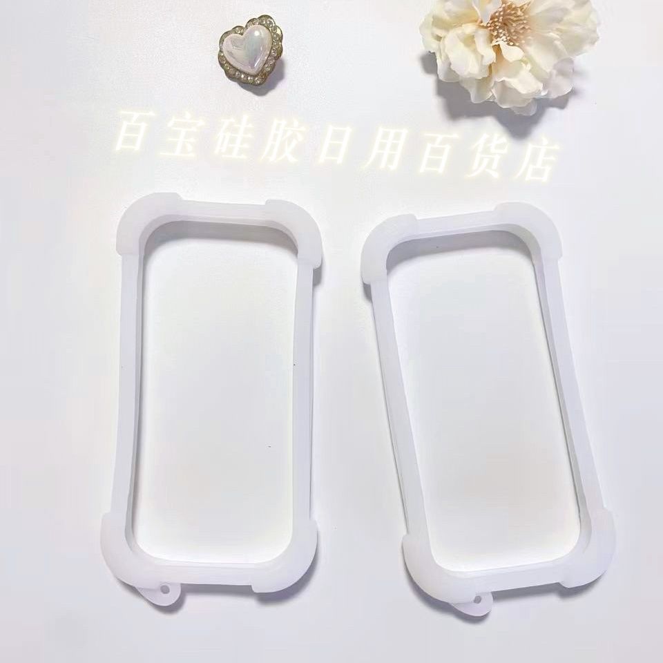 手机壳加厚防摔通用型 边框设计 镂空散热裸机手机保护壳 图 5