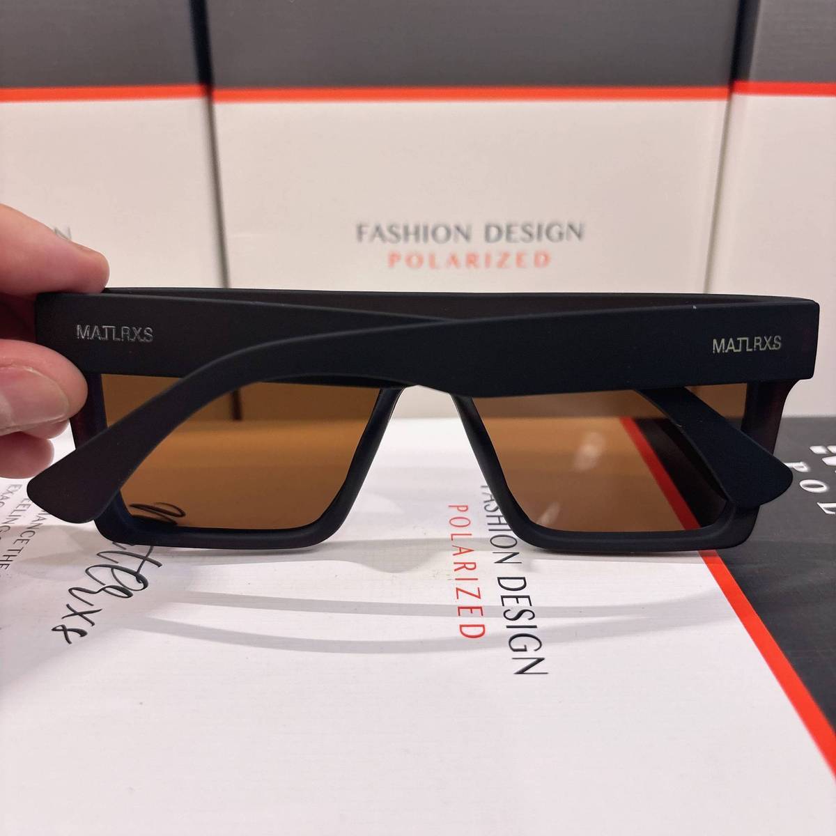 Polarized Square Shield Sunglasses For Men And Women Uv Protection_voghion.com