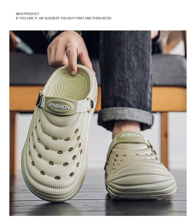 Comfortable Beach Sandals With Cushioned Insole For Outdoor Wear_voghion.com
