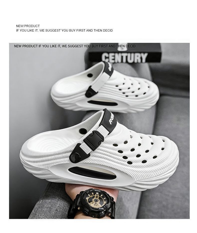 Comfortable Beach Sandals With Cushioned Insole For Outdoor Wear_voghion.com