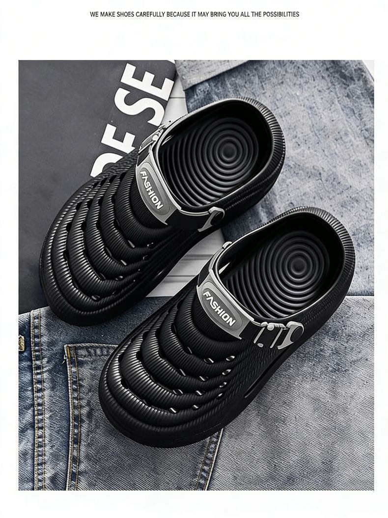 Comfortable Beach Sandals With Cushioned Insole For Outdoor Wear_voghion.com