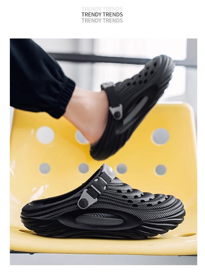 Comfortable Beach Sandals With Cushioned Insole For Outdoor Wear_voghion.com