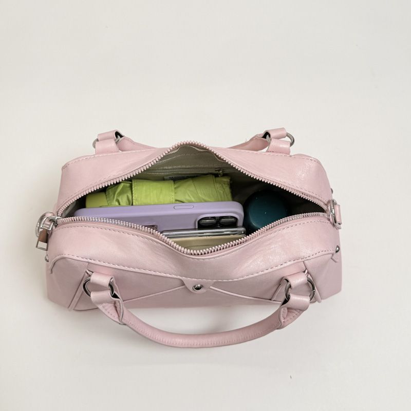 Women's Rivet Pillow Bag, Stylish Handbag For Everyday Use_voghion.com