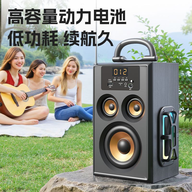 新款G01手提蓝牙音响广场舞户外大音量低音炮家用便携式K歌音箱 图片 9