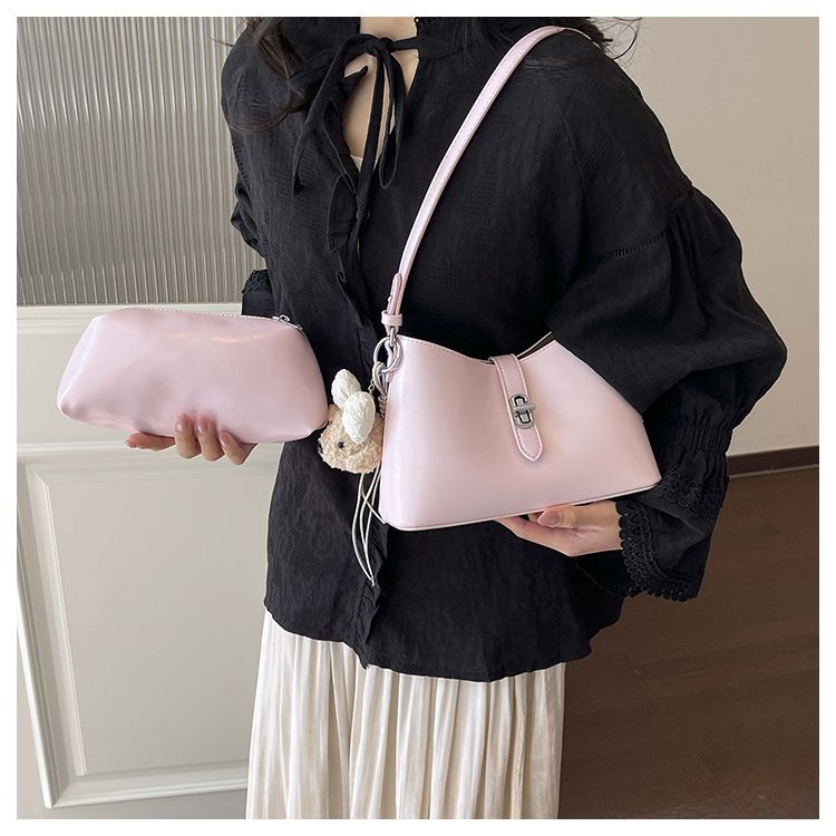 Piccola borsa a tracolla da donna stile giapponese versatile_voghion.com
