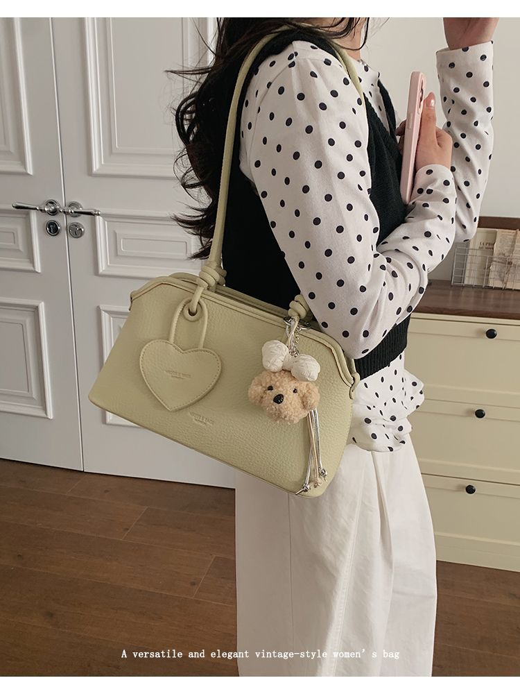 Grande borsa a spalla donna per ufficio stile chic primavera_voghion.com