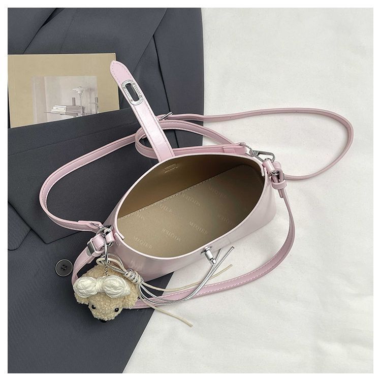 Piccola borsa a tracolla da donna stile giapponese versatile_voghion.com