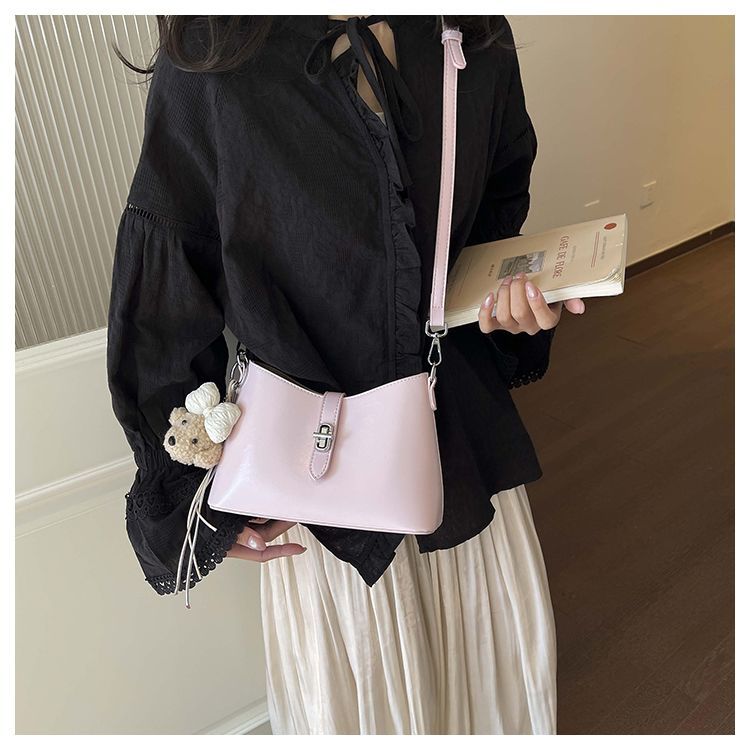Piccola borsa a tracolla da donna stile giapponese versatile_voghion.com