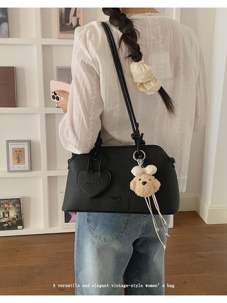 Grande borsa a spalla donna per ufficio stile chic primavera_voghion.com