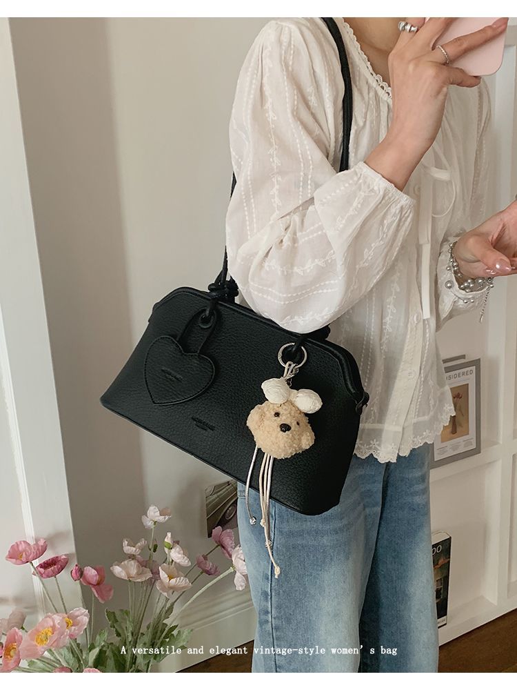 Grande borsa a spalla donna per ufficio stile chic primavera_voghion.com