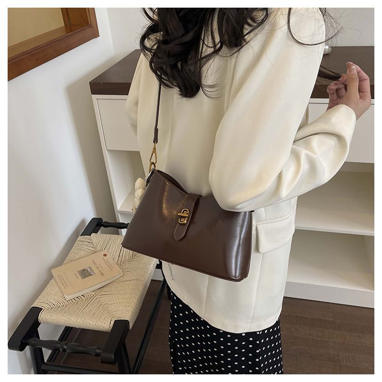 Piccola borsa a tracolla da donna stile giapponese versatile_voghion.com
