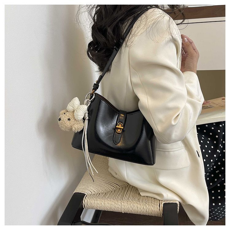 Piccola borsa a tracolla da donna stile giapponese versatile_voghion.com