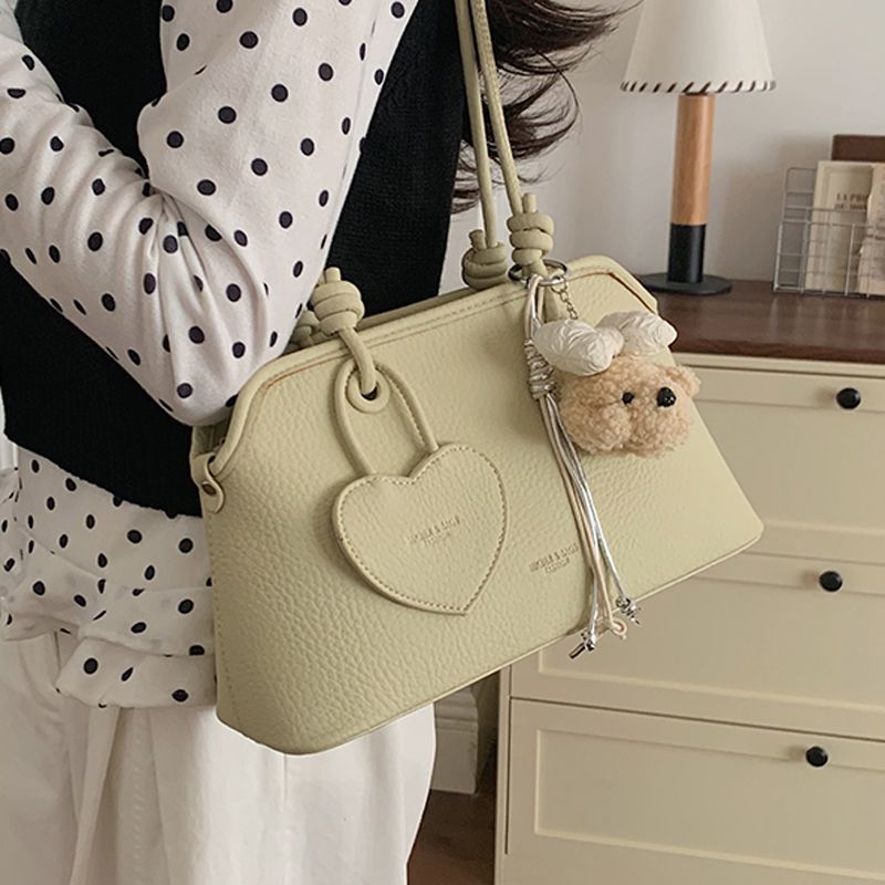 Borsa a tracolla da donna di alta gamma, nuova versione coreana primavera/estate 2026, borsa sottobraccio di grande capacità per pendolarismo e_voghion.com