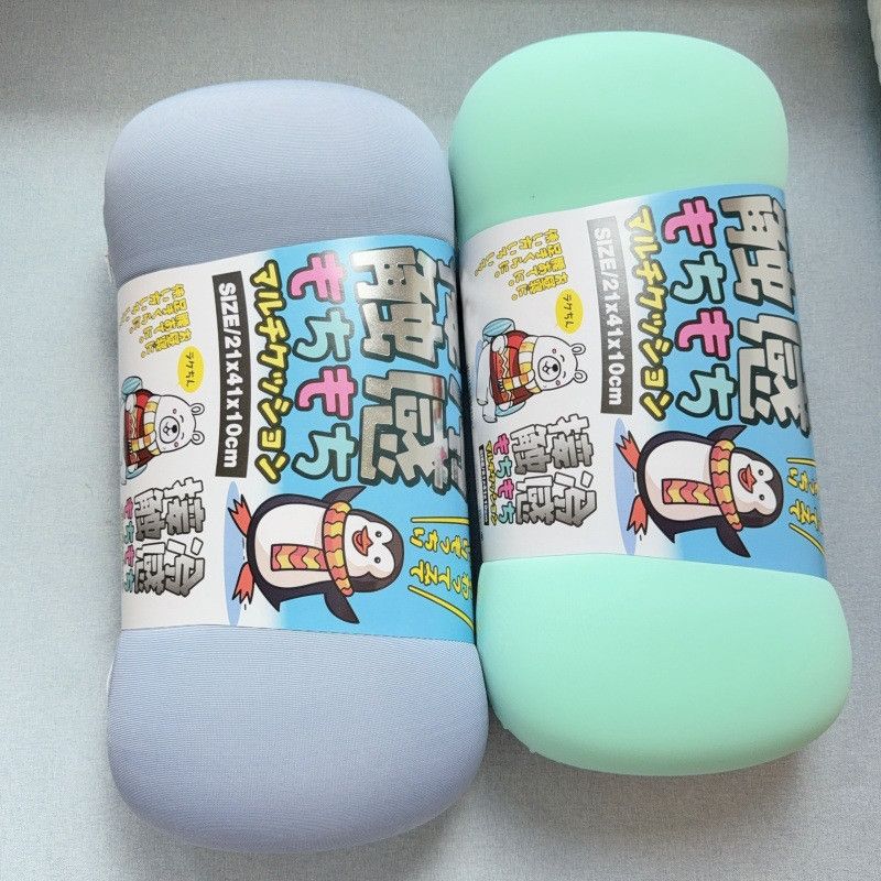 夏天抱枕冷感枕头柔软触感午睡枕芯便携设计