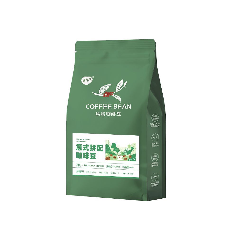 咖谷力云南咖啡豆黑巧意式拼配咖啡豆正宗烘焙浓香型意式咖啡豆 图 3