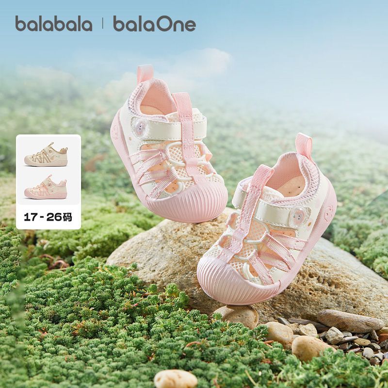 【balaOne】巴拉巴拉儿童学步鞋男童女童凉鞋2026夏新舒适运动鞋 图片 2