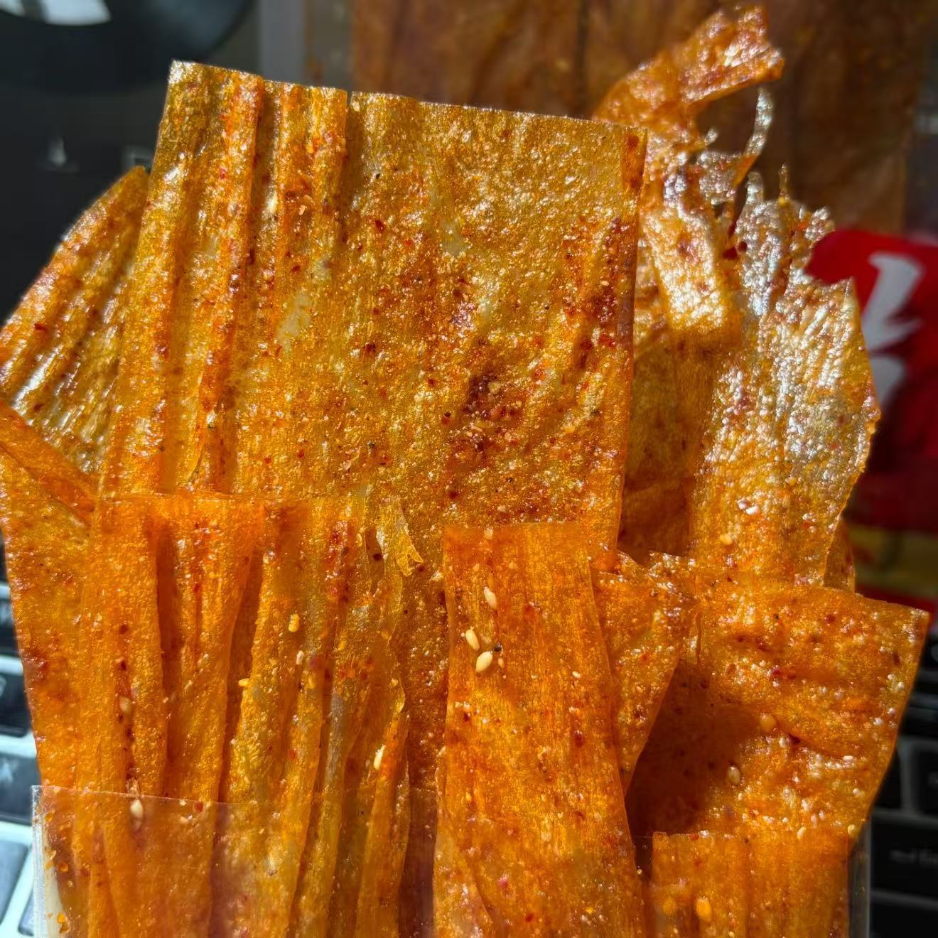 (8.78*8大包辣条老式怀旧萍乡风味萍乡风味辣片80儿时手撕豆皮)