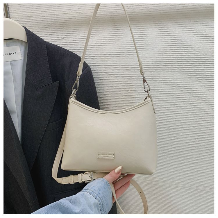 Elegant Shoulder Crossbody Bag Colour-blocking Commuter Handbag_voghion.com