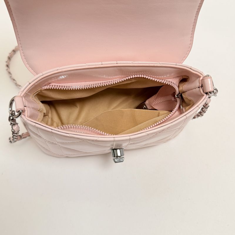 Borsa a spalla trapuntata in vernice donna borsa a tracolla chic_voghion.com