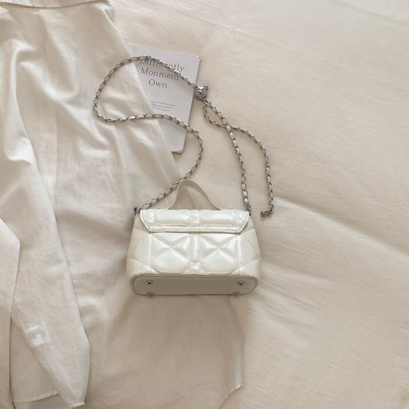 Borsa a spalla trapuntata in vernice donna borsa a tracolla chic_voghion.com