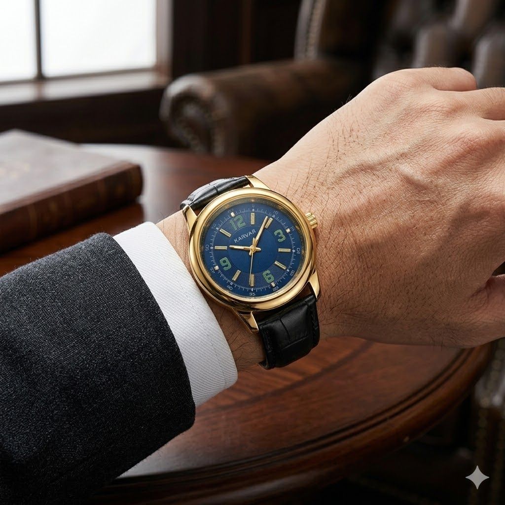 Luminous Waterproof Quartz Watch For Men Retro Trendy Luxury Style_voghion.com