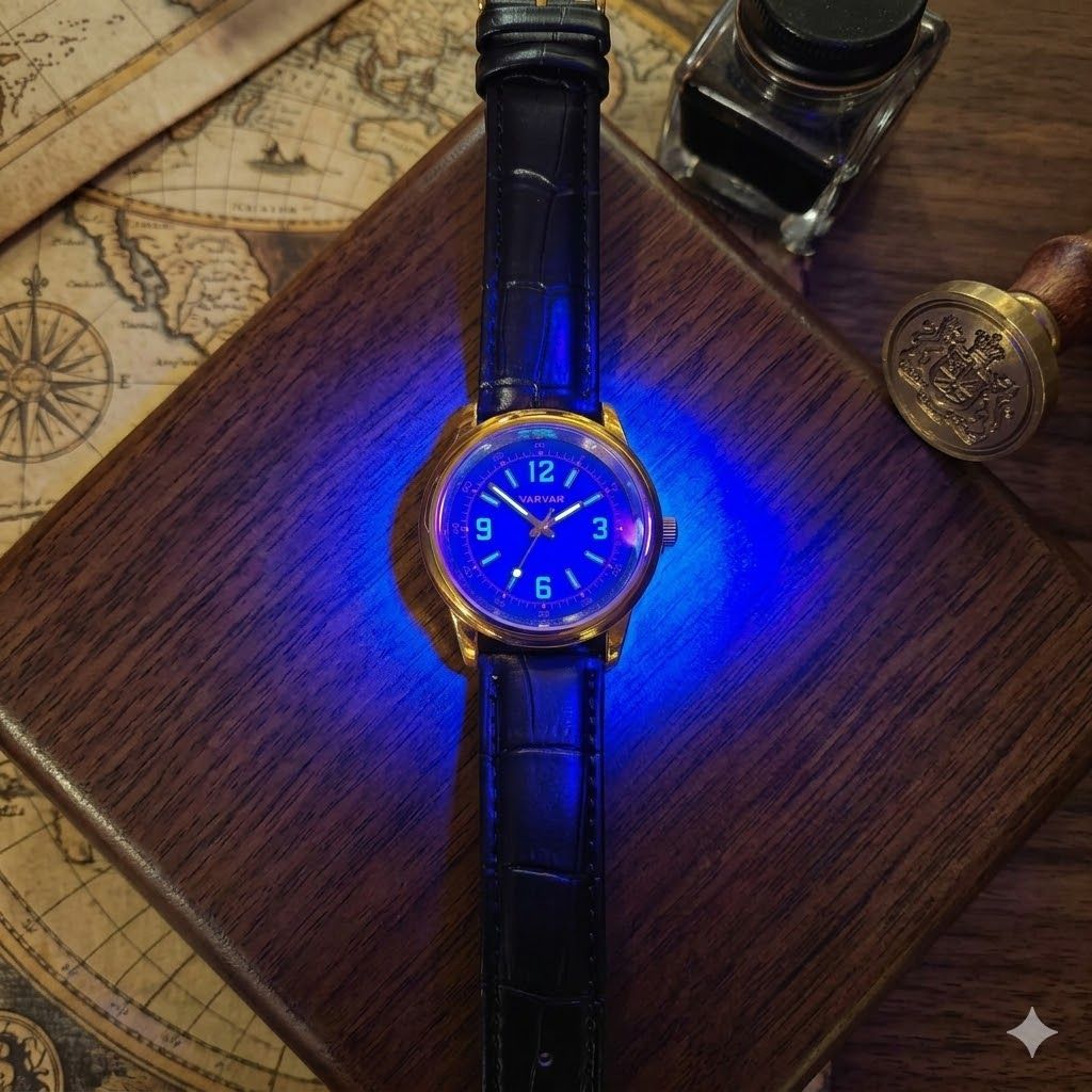 Luminous Waterproof Quartz Watch For Men Retro Trendy Luxury Style_voghion.com