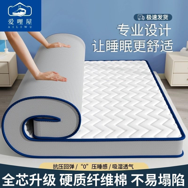 铺底床垫软垫家用榻榻米加厚单人学生宿舍可折叠双人褥子租房专用