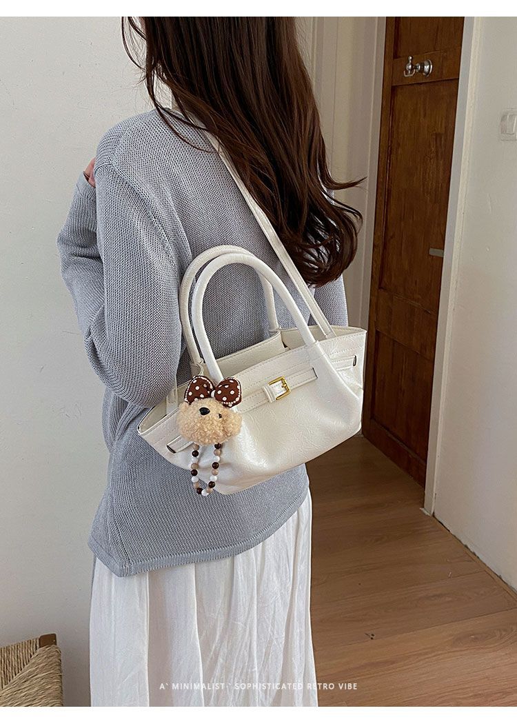 Pleated Dumpling Crossbody Bag For Women Exquisite Work Tote_voghion.com