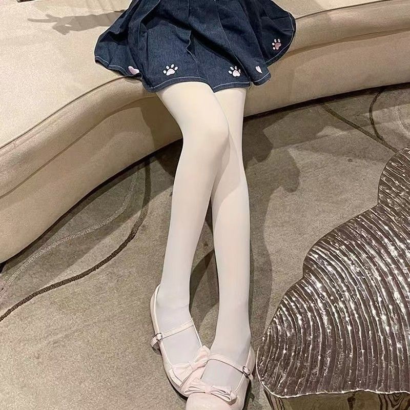 洛丽塔lolita奶白春秋薄款JK天鹅绒