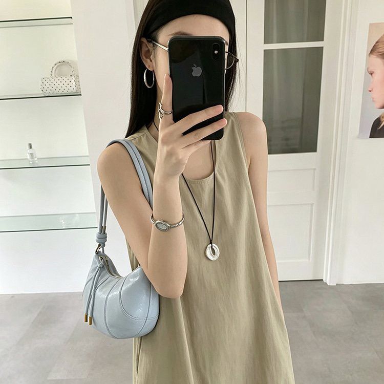 2026夏女新款包包小众单肩时尚牛角百搭通勤斜挎包饺子爆款月牙包 图片 3