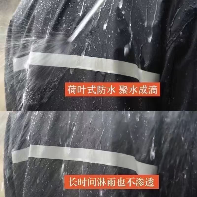 加大加宽不紧绷雨披暴雨级防水全身包裹强防雨成人耐用款 图片 4