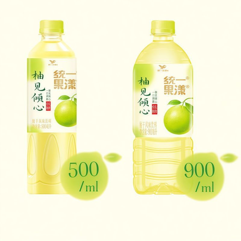 统一果漾柚见倾心500ml/900ml瓶整箱低糖柚子风味饮料特价批发 图片 10