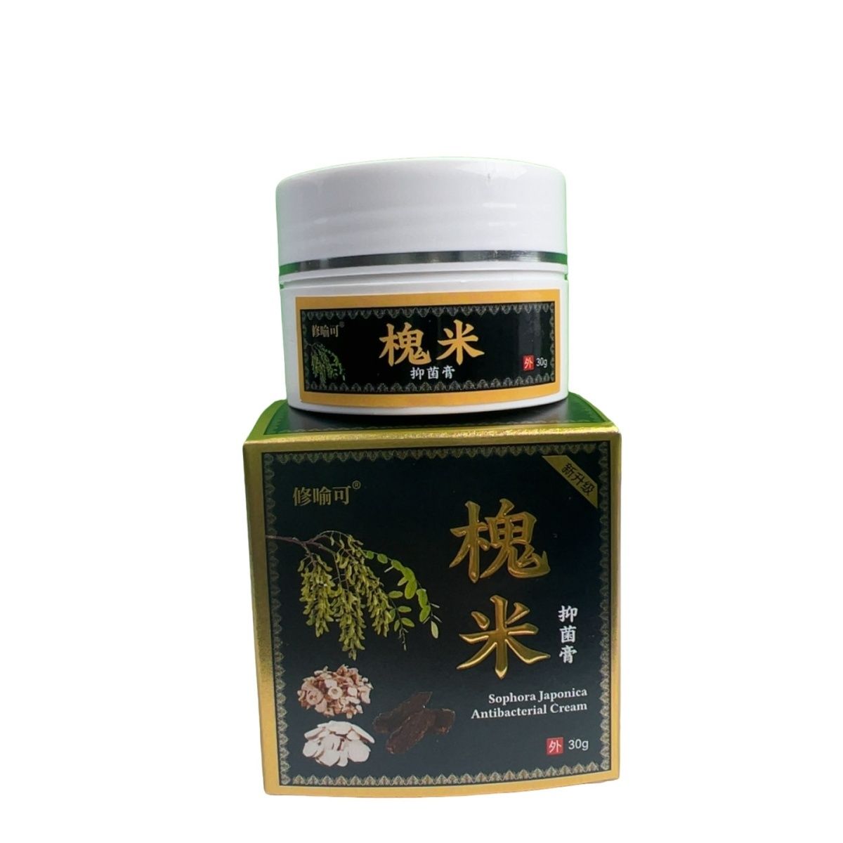 正品槐米膏黑色传统工艺熬制清凉舒缓 图片 3