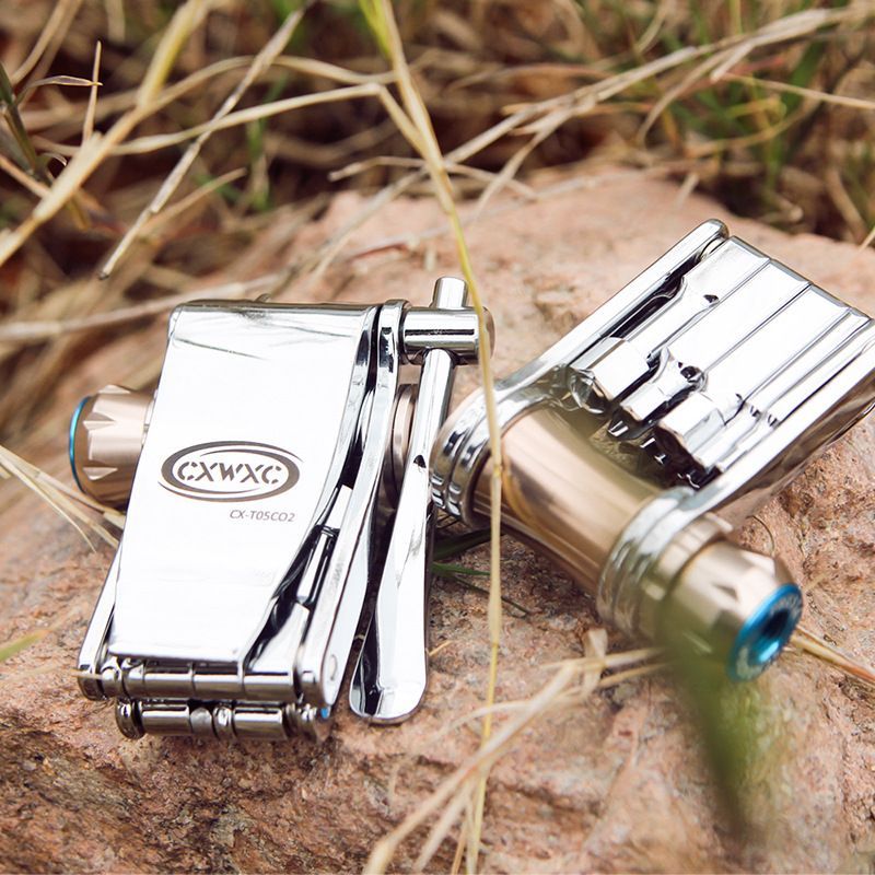 Bicycle Multitool And Tyre Repair Set For Mountain Bikes_voghion.com