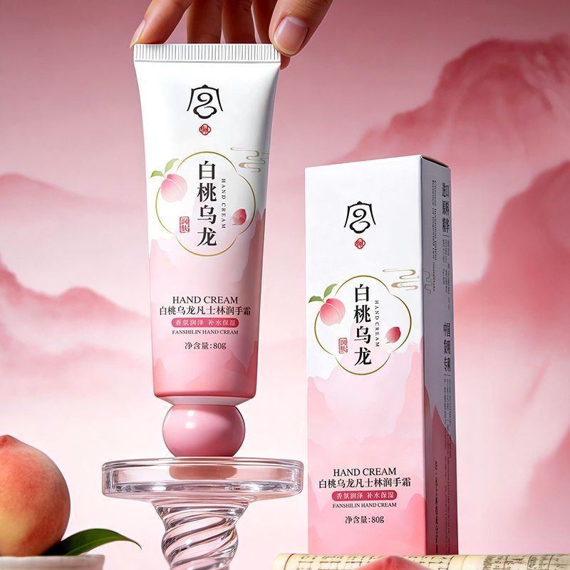 白桃乌龙凡士林润手霜凡士林深层补水锁水修护粗糙起皮留香手霜 图片 5
