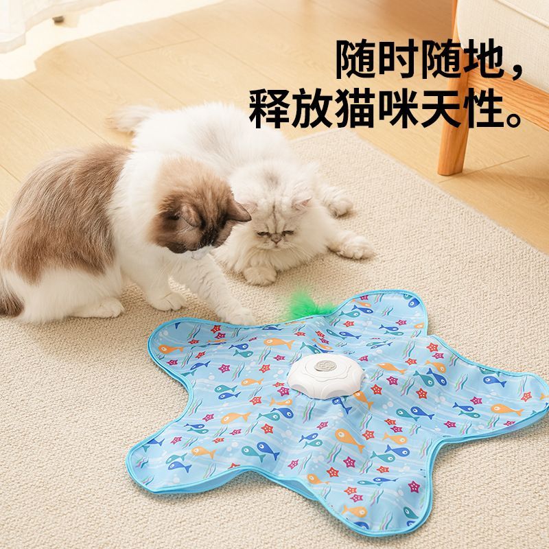 猫咪捕猎罩防猫抓躲藏玩具捕猎罩自嗨解闷逗猫球宠物玩具猫玩具