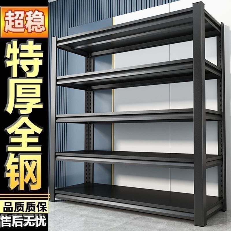 家用置物架多层收纳架仓库阳台储物架超市厨房多功能铁架加厚货架