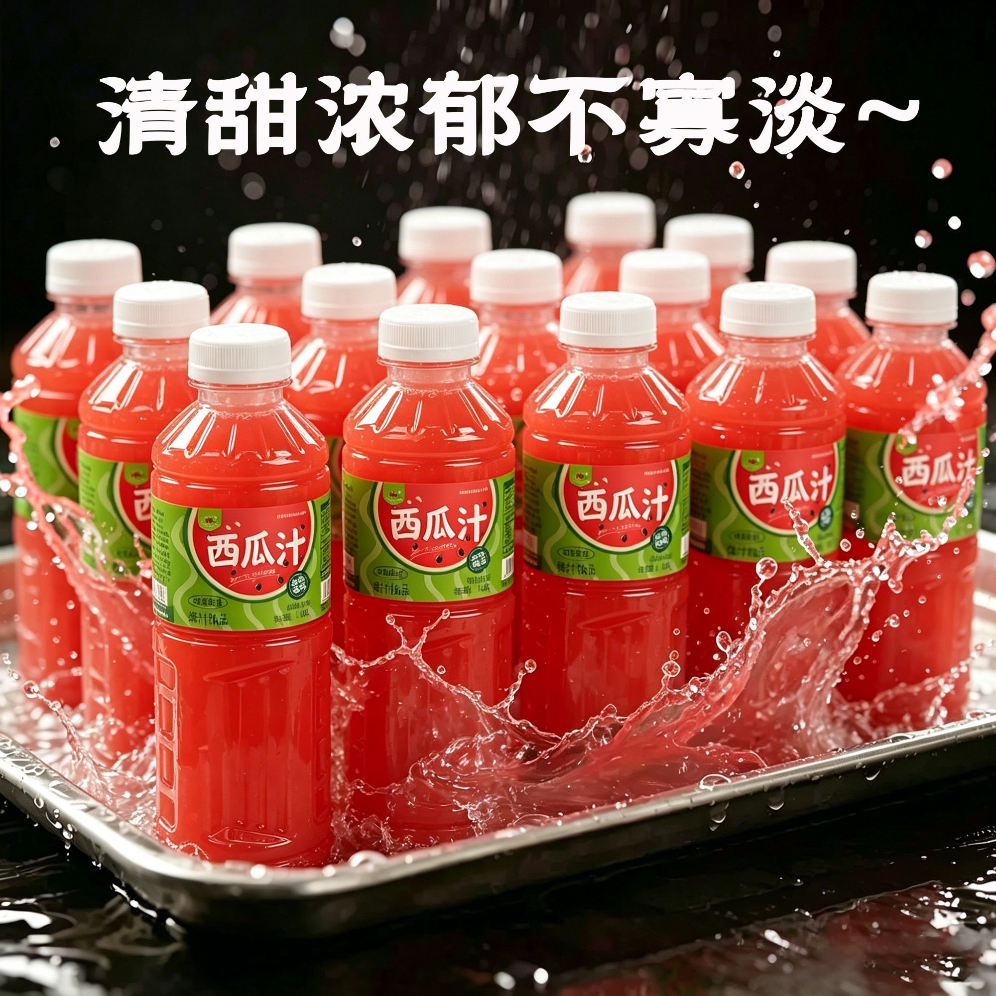 闫当家西瓜汁1.25L*4瓶