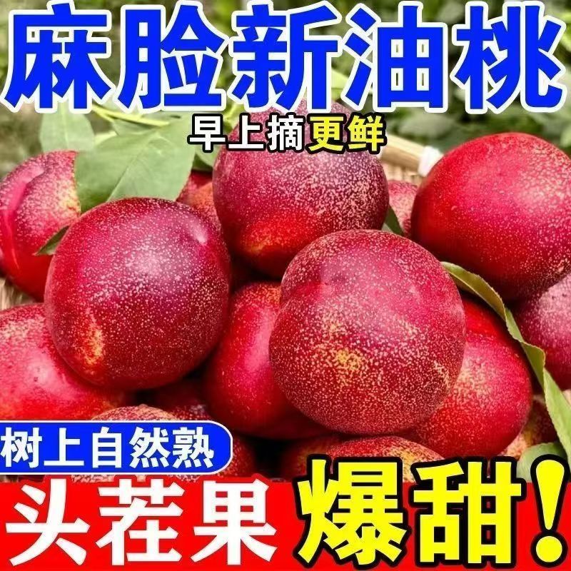 带箱5斤】山西黄肉油桃当季新鲜整箱黄心油桃脆甜桃子非水蜜批发 图片 6
