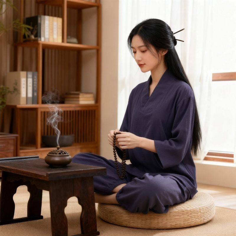 Meditation Zen Robe detail 61