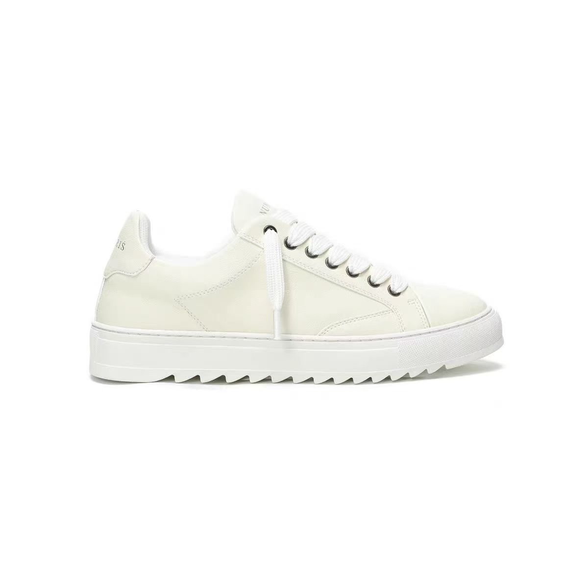 French Black And White Splatter Design Numeris Low-top Trendy Fashion Versatile Height-increasing Couple Sneakers_vogvips.com