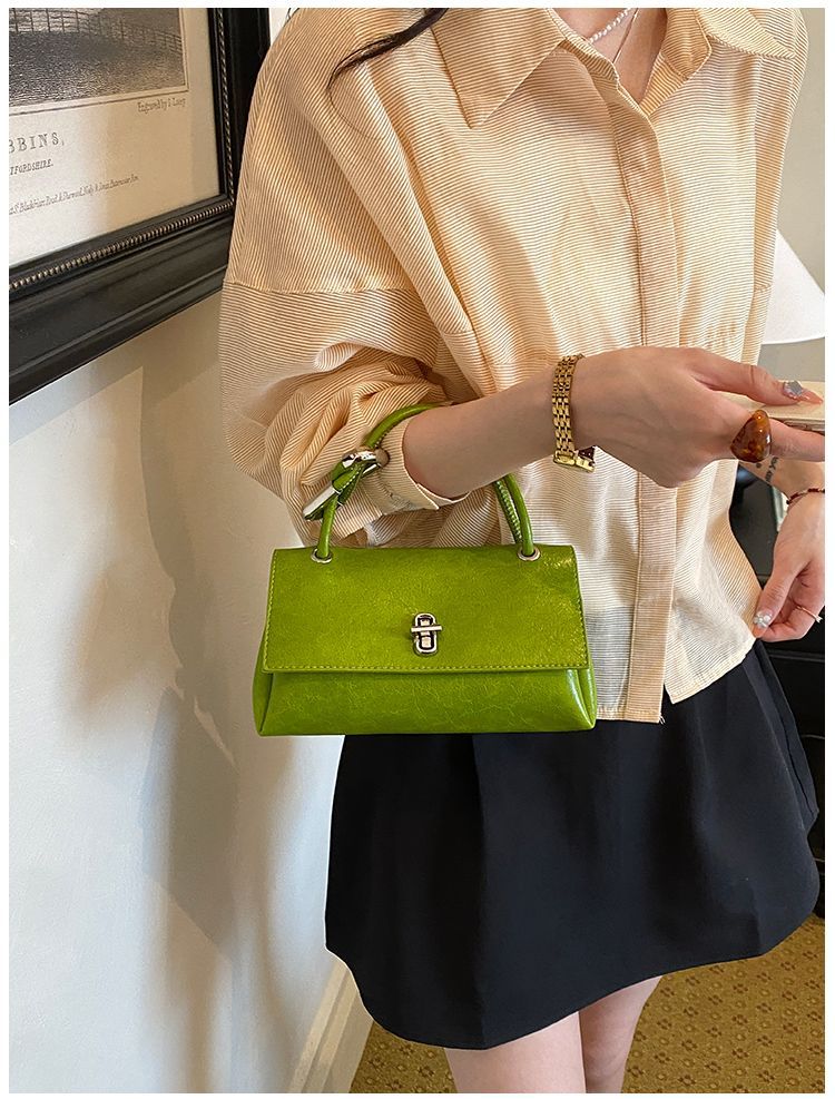 Elegant Women's Shoulder Bag Simple Versatile Handbag Crossbody_voghion.com
