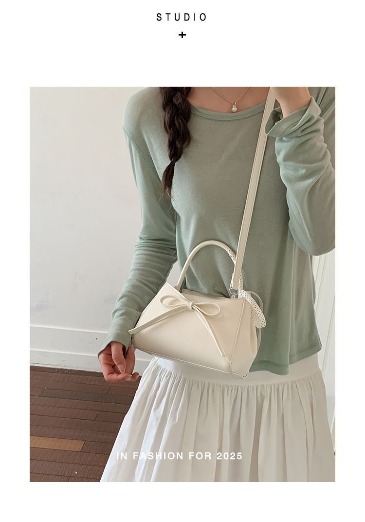 Fashionable Bowknot Small Square Crossbody Shoulder Bag For Women_voghion.com