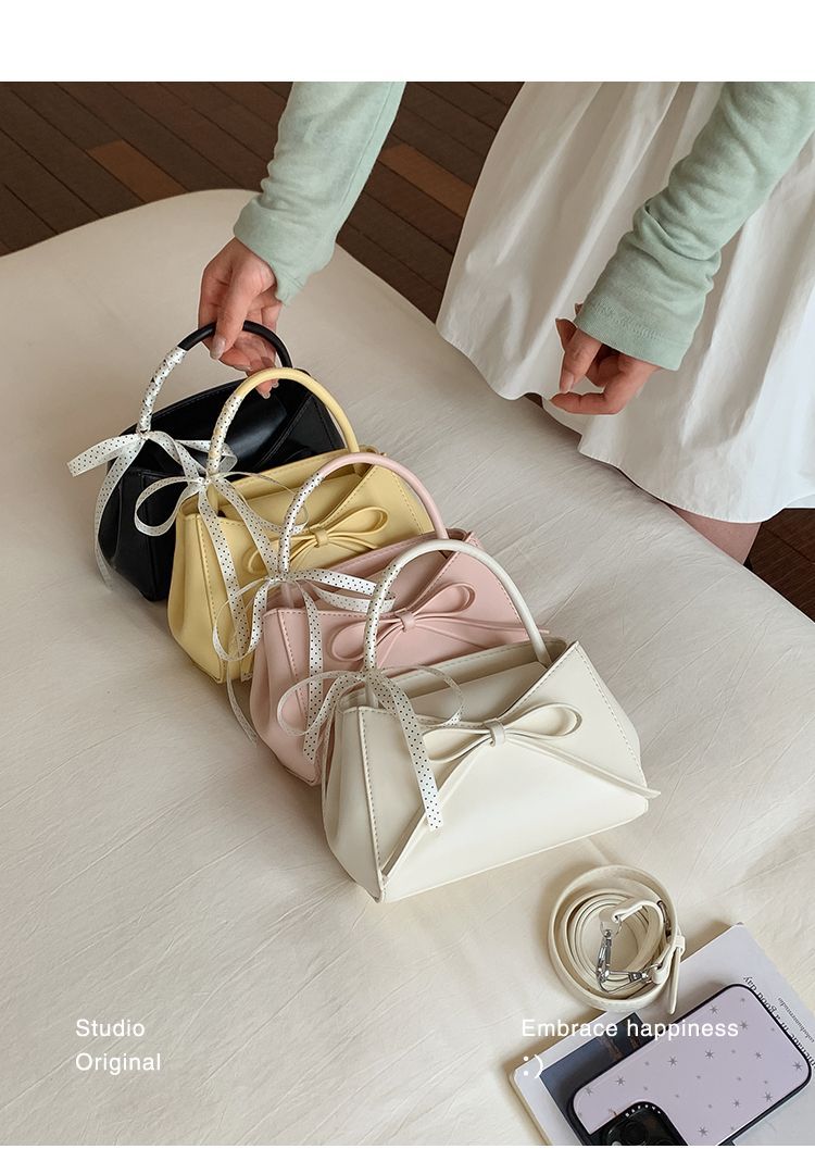 Fashionable Bowknot Small Square Crossbody Shoulder Bag For Women_voghion.com