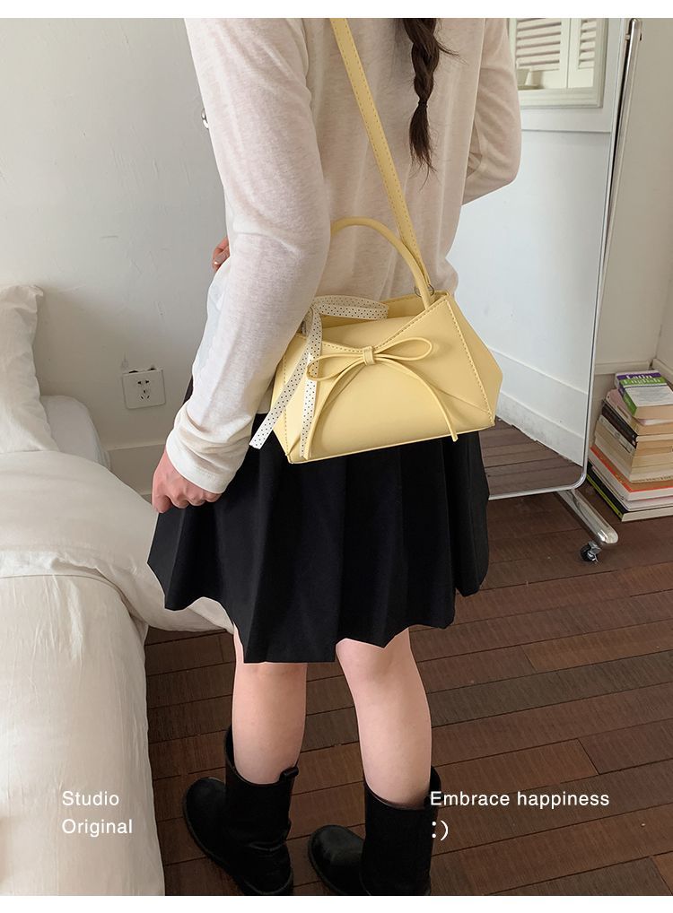 Fashionable Bowknot Small Square Crossbody Shoulder Bag For Women_voghion.com