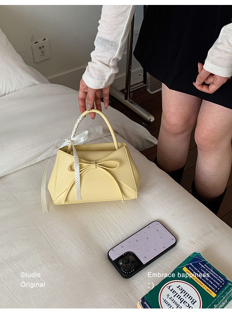 Fashionable Bowknot Small Square Crossbody Shoulder Bag For Women_voghion.com