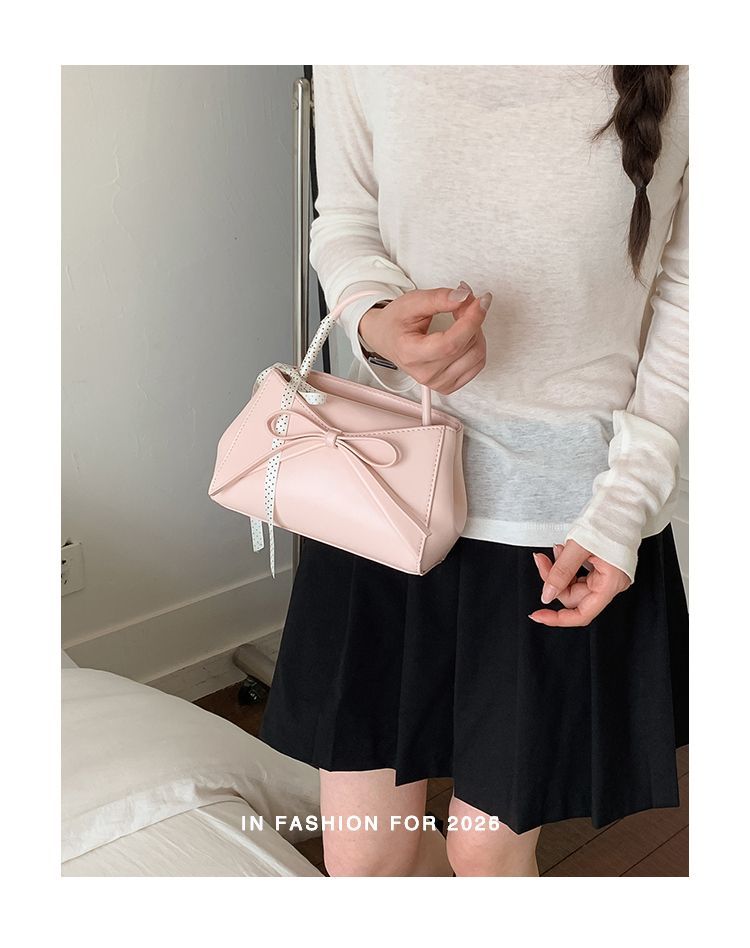Fashionable Bowknot Small Square Crossbody Shoulder Bag For Women_voghion.com