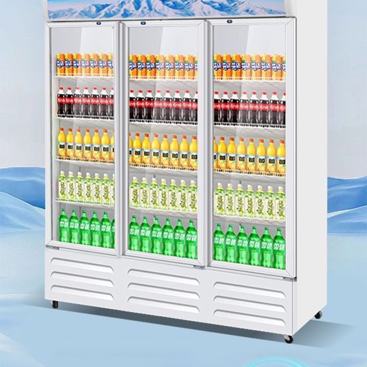 【喜兰宝】展示柜冷藏风直商用冰箱饮料啤酒超市饭便利店单双三门 图片 10