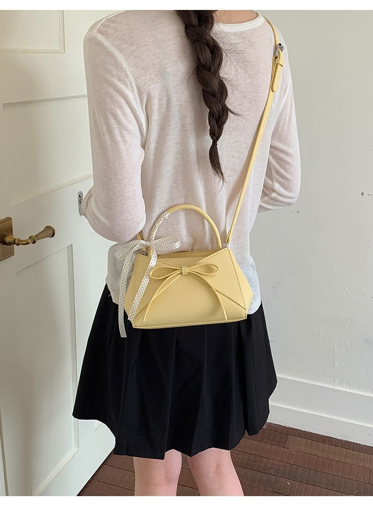 Fashionable Bowknot Small Square Crossbody Shoulder Bag For Women_voghion.com
